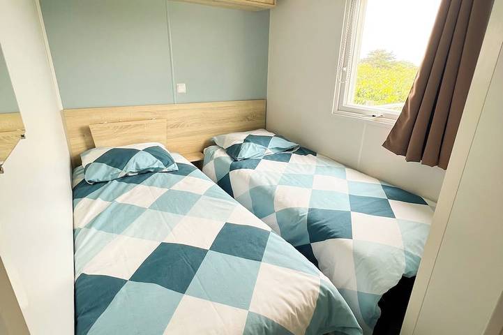 Mobil home pour 8 personnes, avec piscine, animaux acceptés dans Plage de Neiz Vran - 4