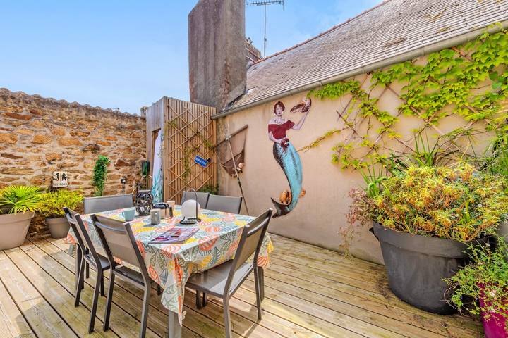 Location de vacances pour 10 personnes, avec Terrasse à Douarnenez