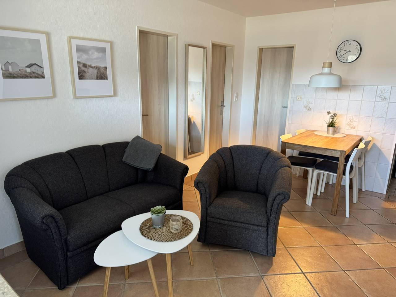 Ganze Ferienwohnung, Haus Nordlicht I - 3-Raum-App. 210/1 - Für alle die Meer wollen in Büsum, Dithmarschen