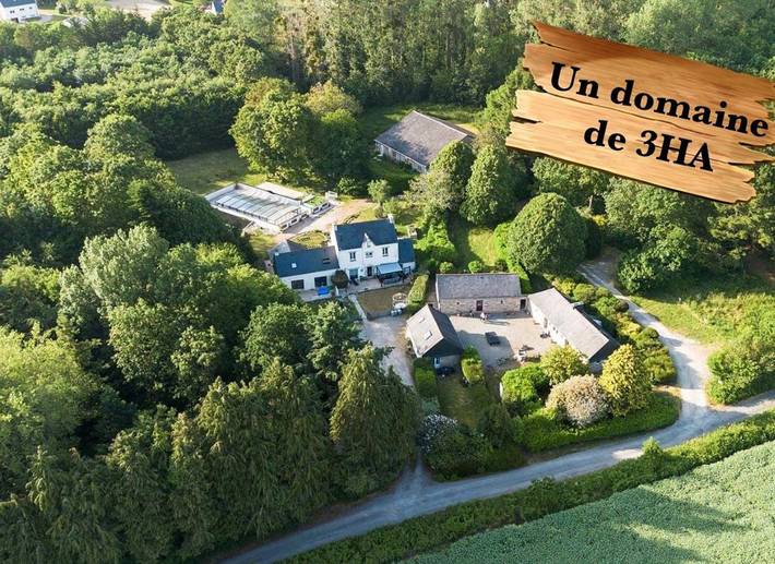 Location de vacances pour 4 personnes, avec piscine ainsi que jacuzzi et jardin, animaux acceptés à Saint-Évarzec - 3