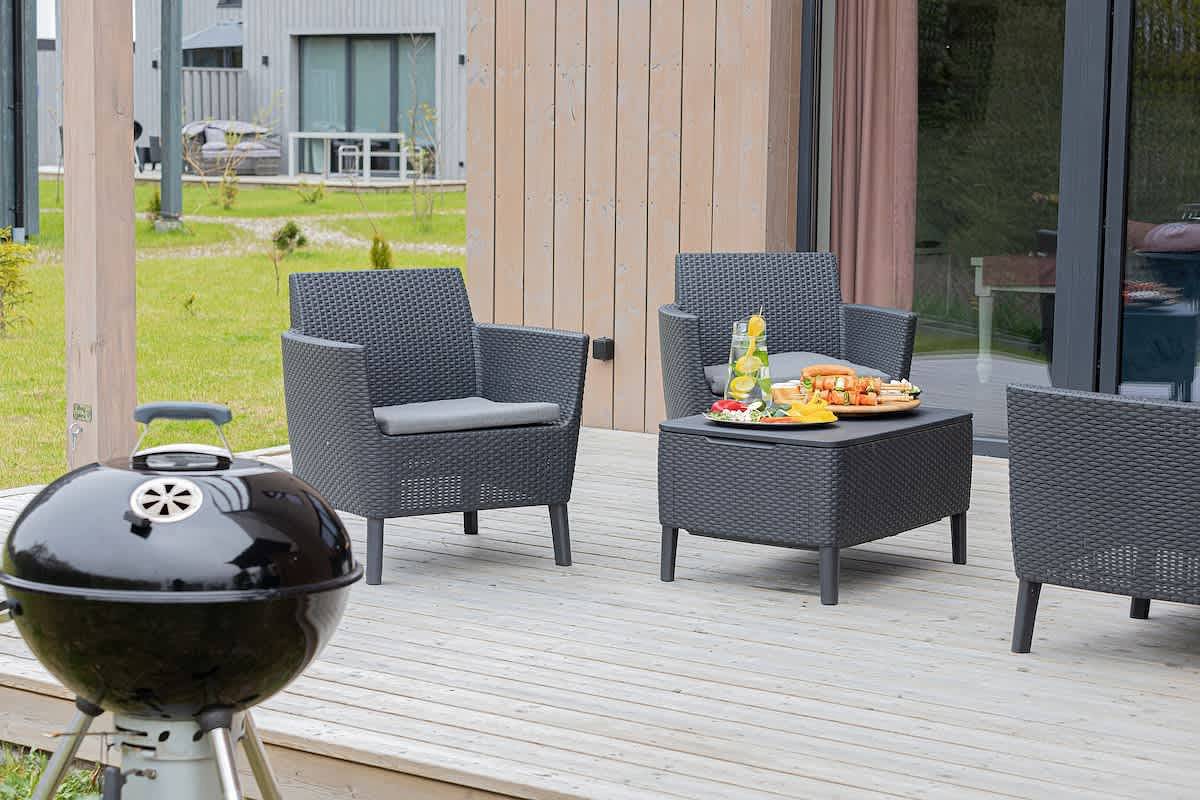 Ganze Wohnung, Domek Szafirowy 11C Lubkowo | Sauna | Terrace | Parking in Krokowa