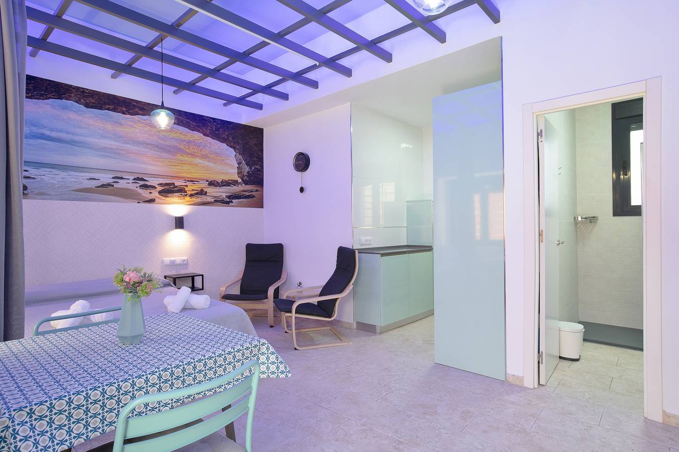 Ganzes Studio, 'Bellamar 3 Estudio' mit Wlan und Klimaanlage in Playa Barbate, Barbate
