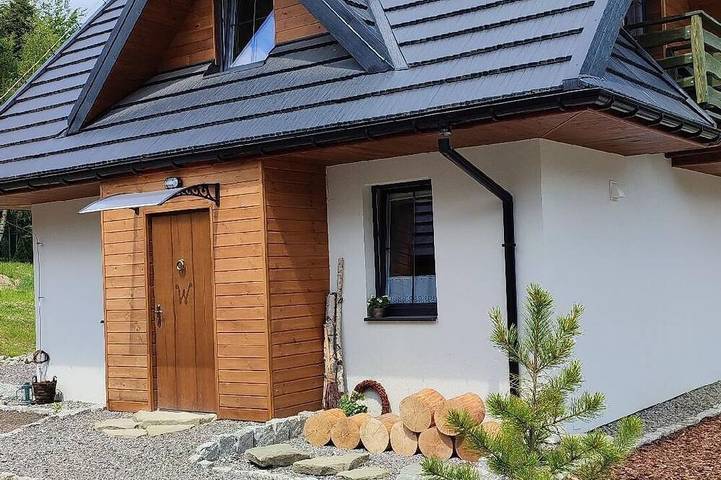 Dom dla 6 osób, z balkon w Beskidy