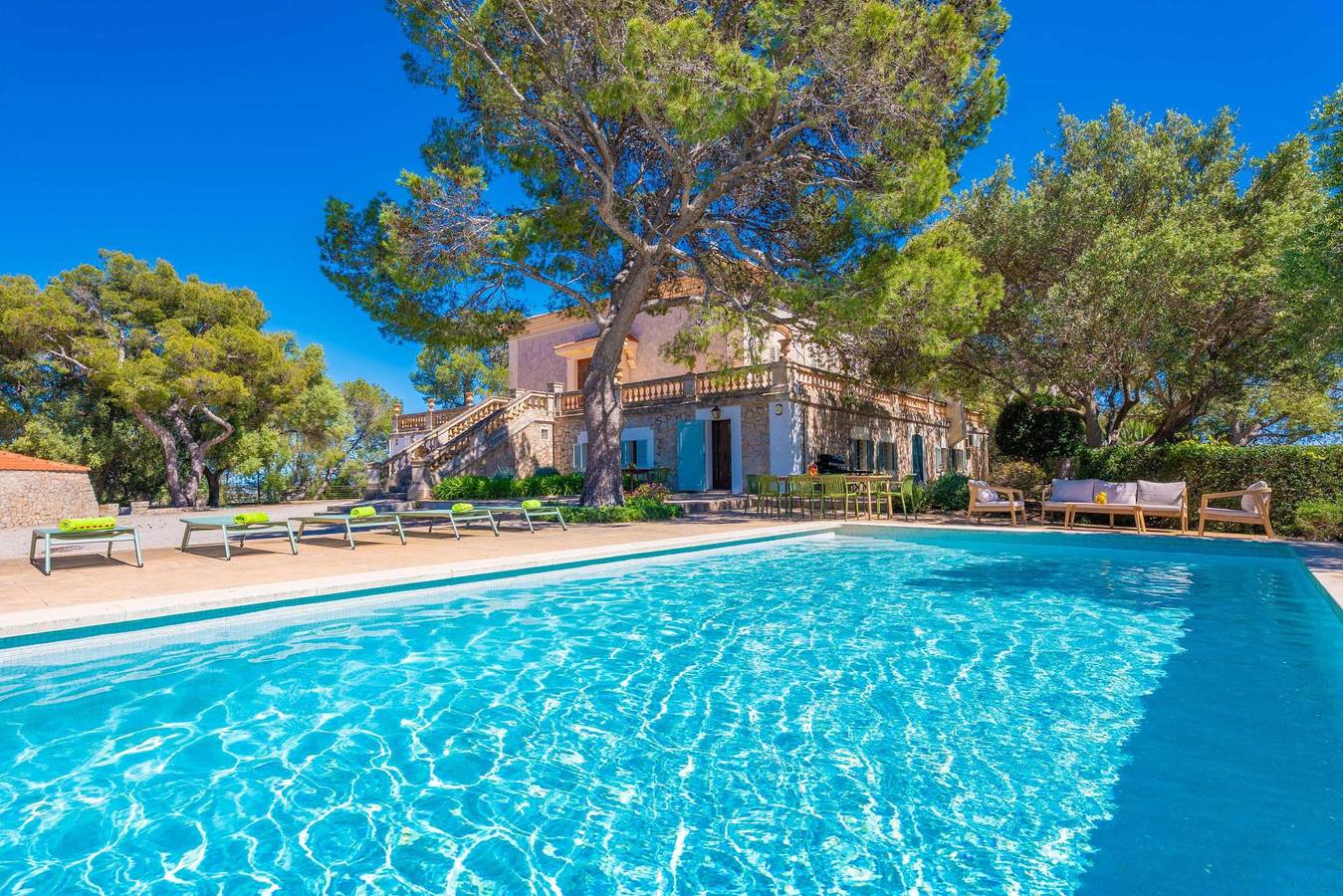 Son Muntaner - Villa rustique avec piscine privée et Wifi gratuit à Palma in Palma de Majorque, Majorque de l'Ouest