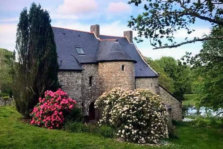 Château pour 8 personnes, avec jardin en Bretagne