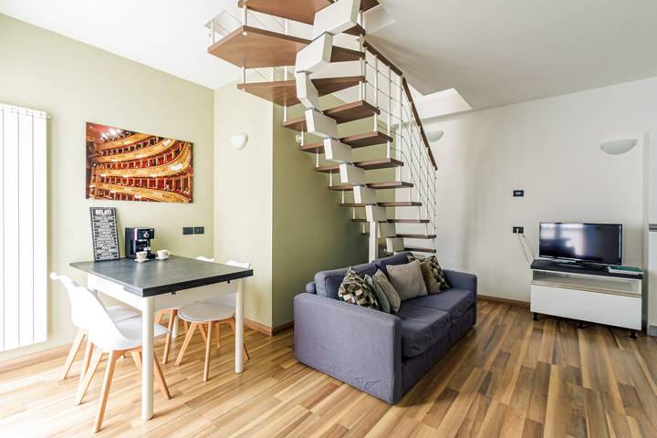 Ferielejlighed for 5 personer, med Balkon i Milano