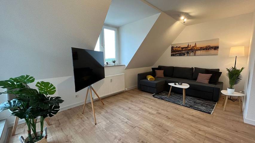 Ferienwohnung für 4 Personen, mit Balkon in Wilsdruff