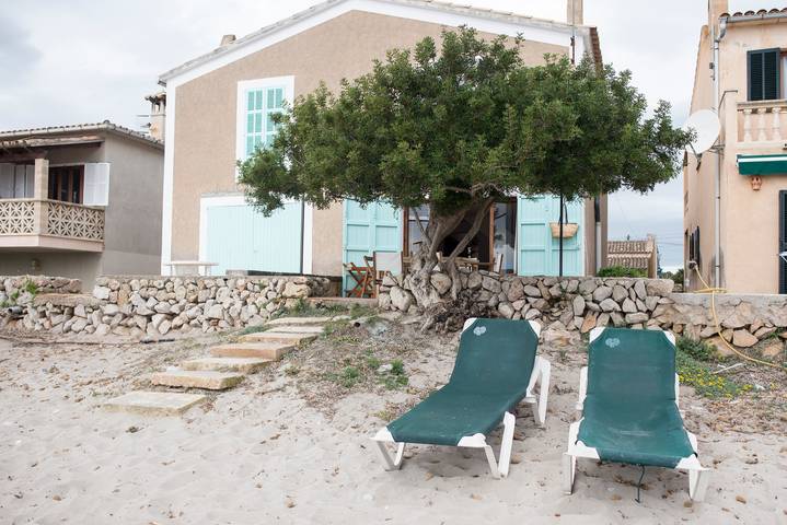 Ferienhaus 'Es Port Nou - Casa En La Playa' mit Meerblick, privater Terrasse und Wi-Fi in Port Nou, Son Servera
