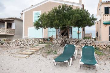 Es Port Nou - Casa en la playa in Son Servera, Mallorcas Küste für 4 