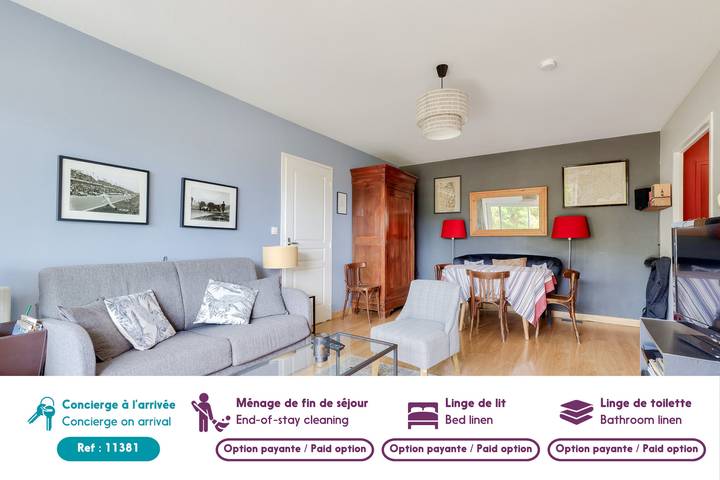 Gîte pour 4 personnes, avec balcon dans Port Olona - 2