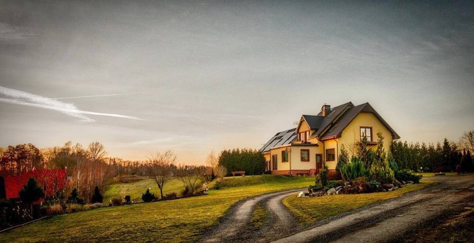 Maison d’hôte pour 3 personnes, avec Terrasse et Jardin ainsi que Vue sur le lac et Vue en Pologne - 4
