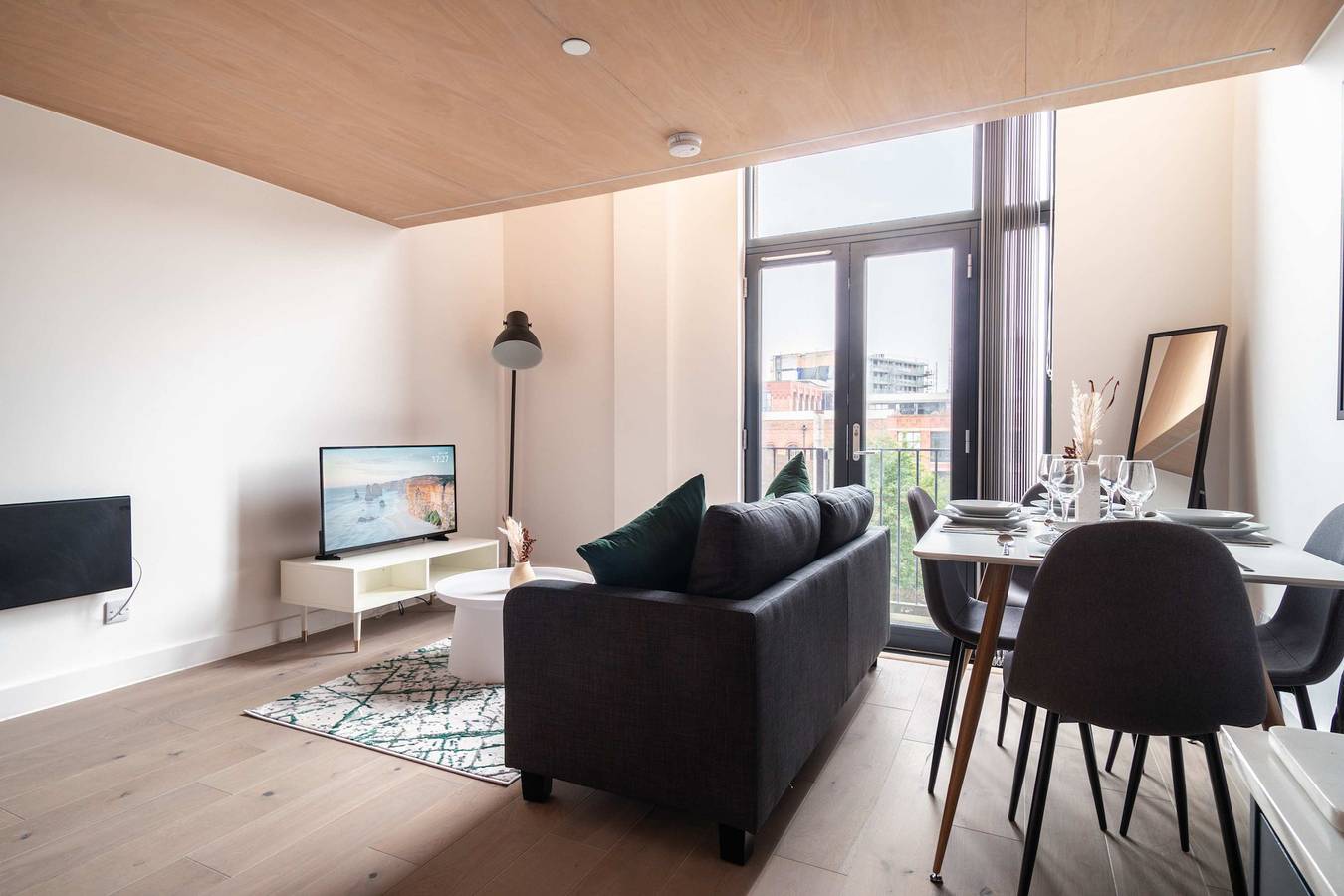 Apartamento entero, Stunning 2 Bed Apartment w Balcony in Manchester in Mánchester, Gran Mánchester