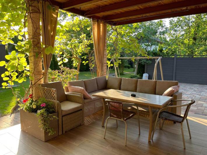 Ferienhaus für 4 Personen, mit Garten und Whirlpool in Balatonfenyves