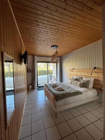 Chambre d’hôte pour 2 personnes, avec jardin et terrasse dans Saint-Maurice-en-Trièves