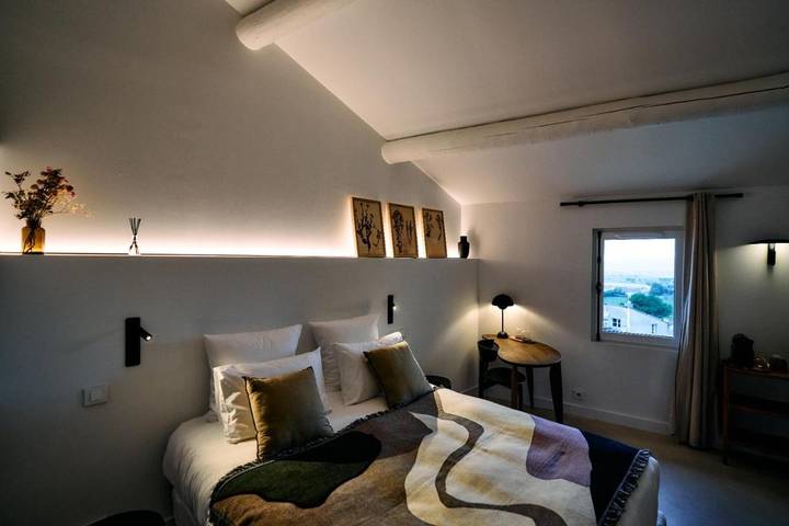 Chambre d’hôte pour 4 personnes, avec jacuzzi et jardin ainsi que terrasse et piscine dans Dentelles de Montmirail - 2