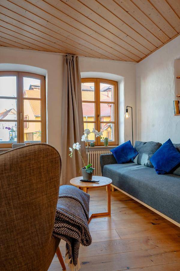 Ferienwohnung für 5 Personen, mit Terrasse und Ausblick in Sankt Martin