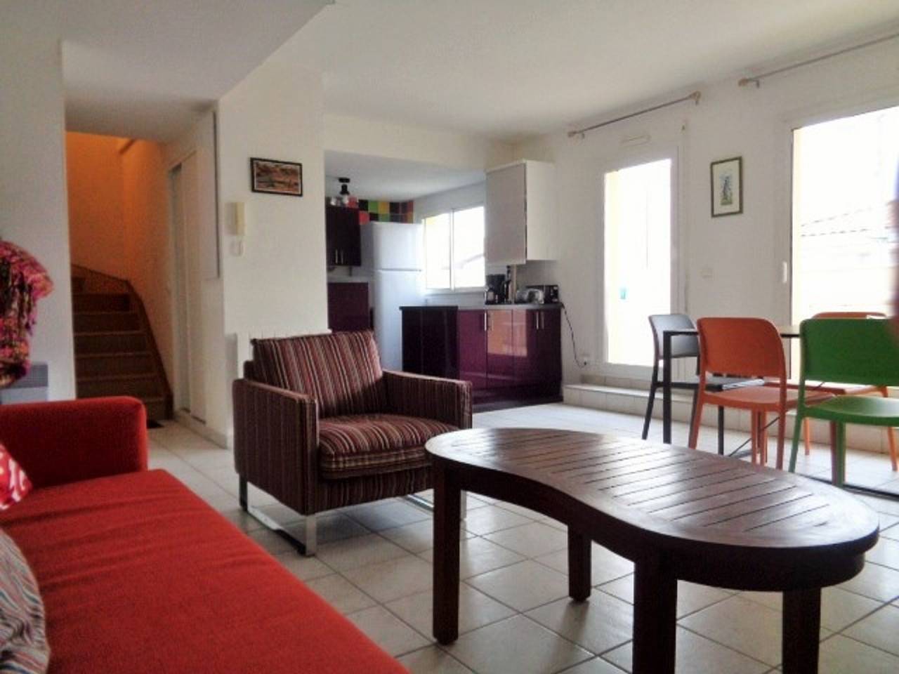 Appartement entier, Duplex T4 à Arcachon: Terrasse, Wifi, Parking, à 150m de la Plage in Arcachon, Région d'Arcachon