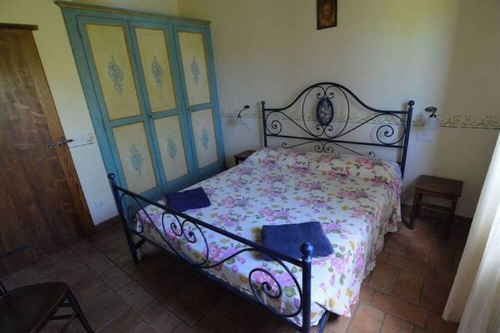 Villa mit Charme in Marche, privatem Pool und fantastischer Landschaft in Gualdo, Macerata Provinz