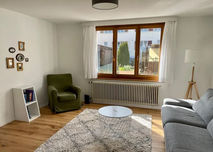 Ferienwohnung für 4 Personen, mit Ausblick und Balkon sowie Seeblick - 1
