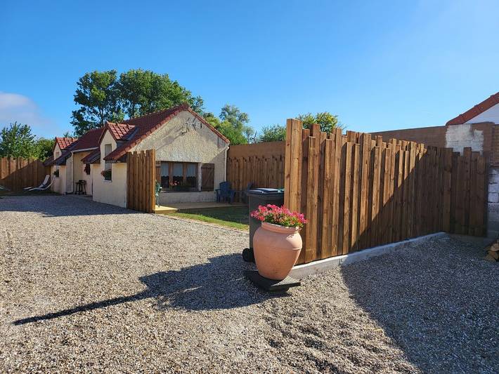 Gîte pour 4 personnes, avec jardin