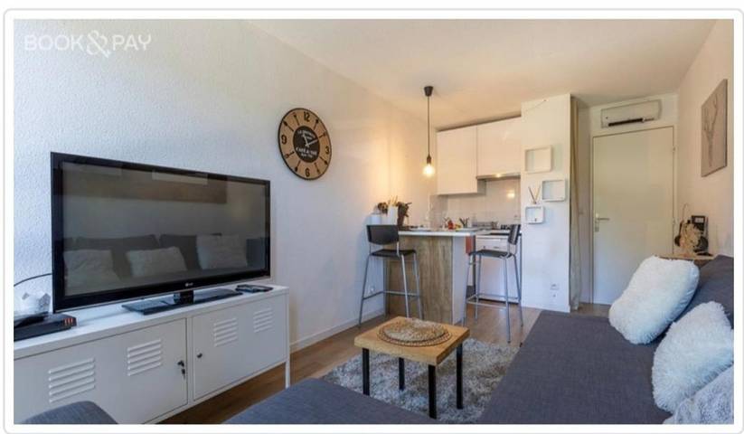 Gîte pour 2 personnes, avec vue et jardin dans Station de Bolquère Pyrénées 2000 - 2