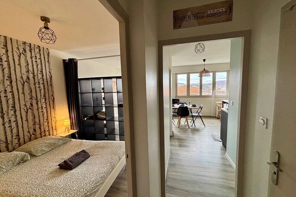 Entire apartment, Nice view 500m from the spa in Royat, Volcans d'Auvergne Regional Nature Park