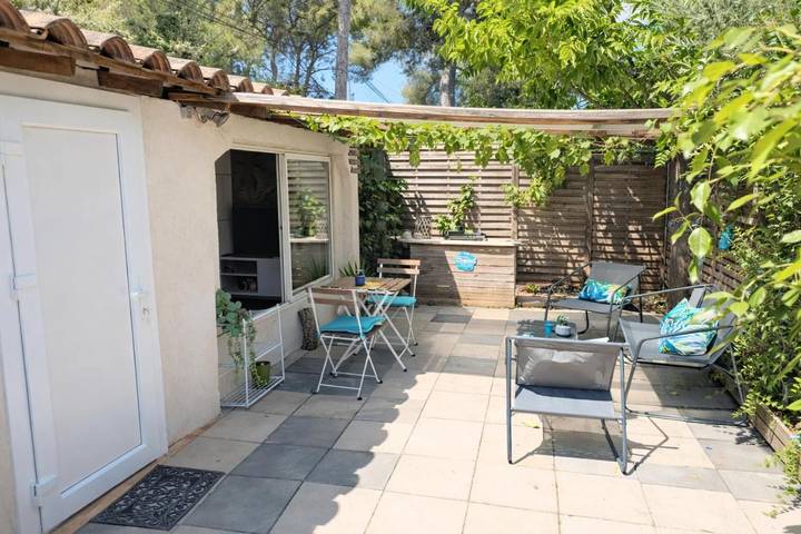Appartement de vacances pour 2 personnes, avec Terrasse et Jardin