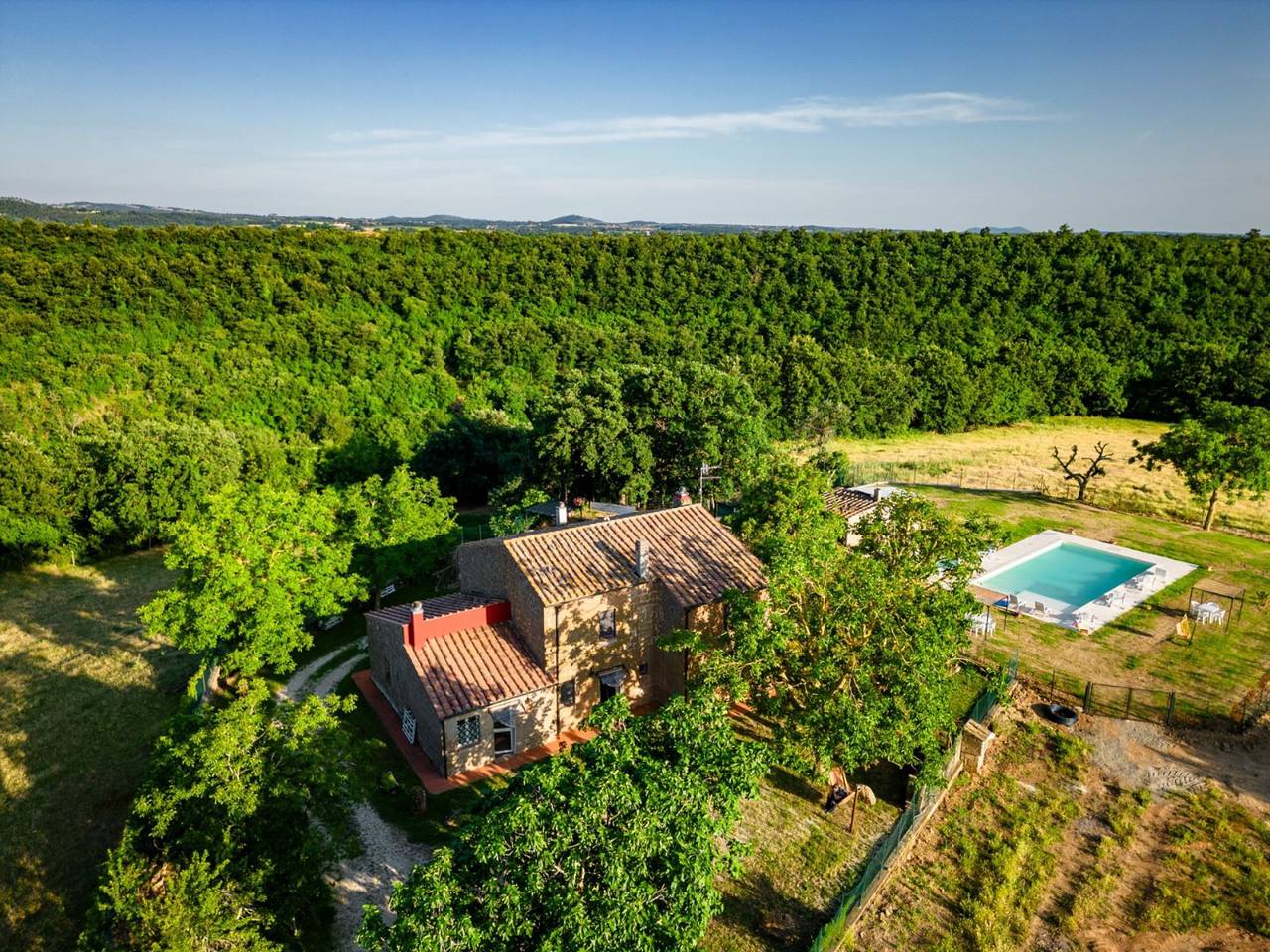 Villa Ermida in Sorano, Provincia di Grosseto