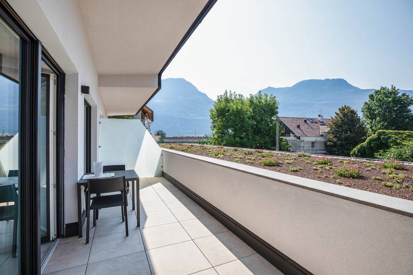 Ganze Wohnung, Bike Apartments Curti "Himmelblau" mit Sonnenterrasse & Alpenpanorama in Leifers, Südtirol