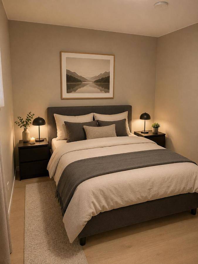 Ferienwohnung für 4 Personen, mit Balkon und Terrasse sowie Ausblick in Fjell - 3