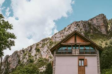 Gîte pour 3 personnes, avec jardin, animaux acceptés à Bielsa