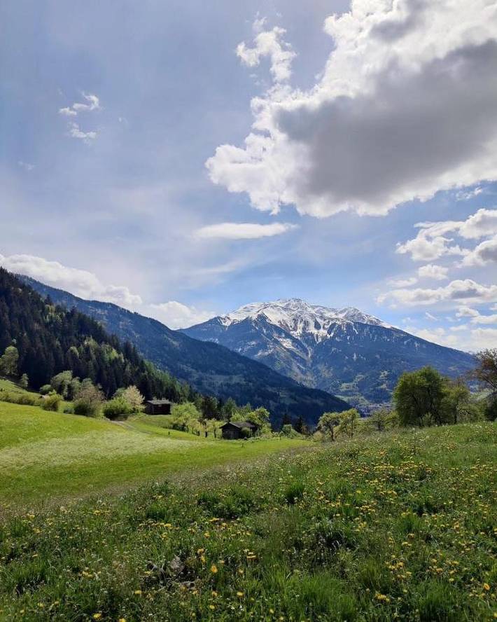 Ferienwohnung für 4 Personen, mit Balkon und Terrasse sowie Garten und Ausblick in Zams - 3
