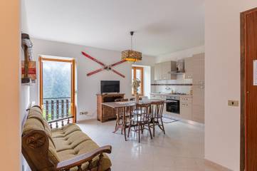 Gîte pour 4 personnes, avec balcon et vue, animaux acceptés à Châteaudauphin