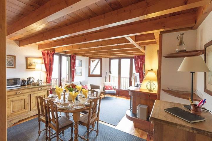 Chalet pour 8 personnes, avec balcon à Montgenèvre