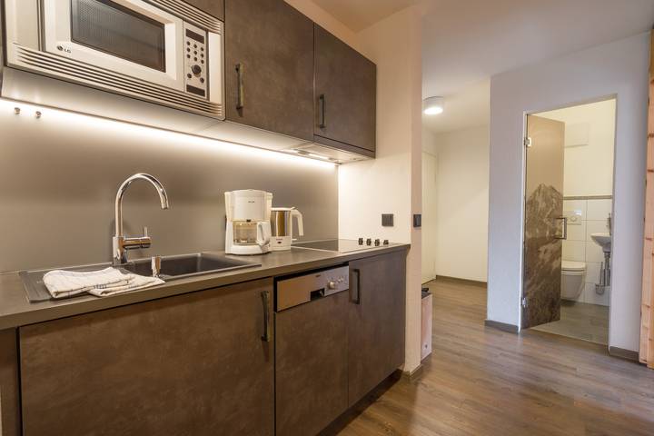 Pension für 2 Personen, mit Balkon und Sauna sowie Ausblick und Garten in Oberstdorf - 4