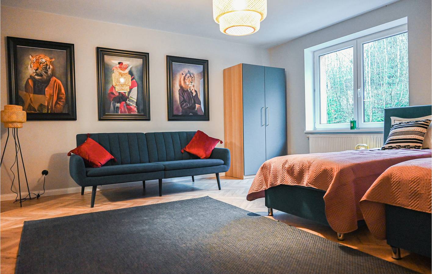 Ganze Ferienwohnung, Ferienwohnung für 8 Personen mit Sauna in Stężyca, powiat kartuski