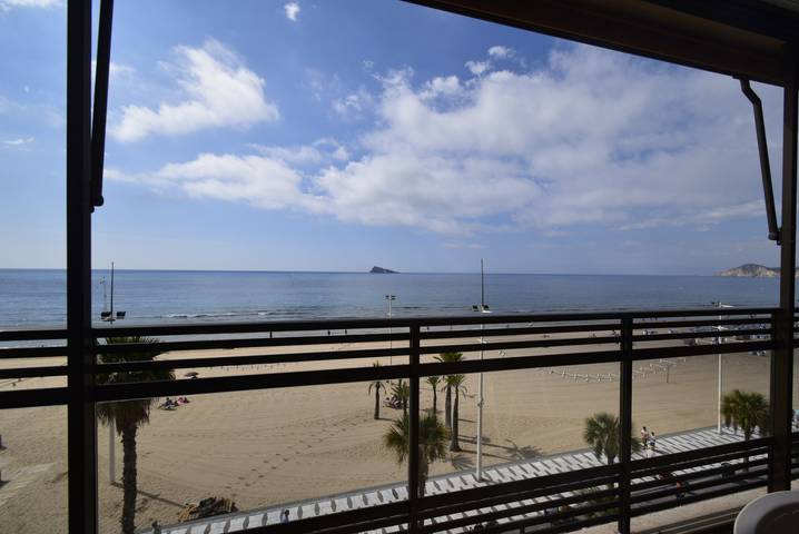 Apartament wakacyjny dla 4 osób, z Widok na ocean i Balkon oraz Taras w Benidorm