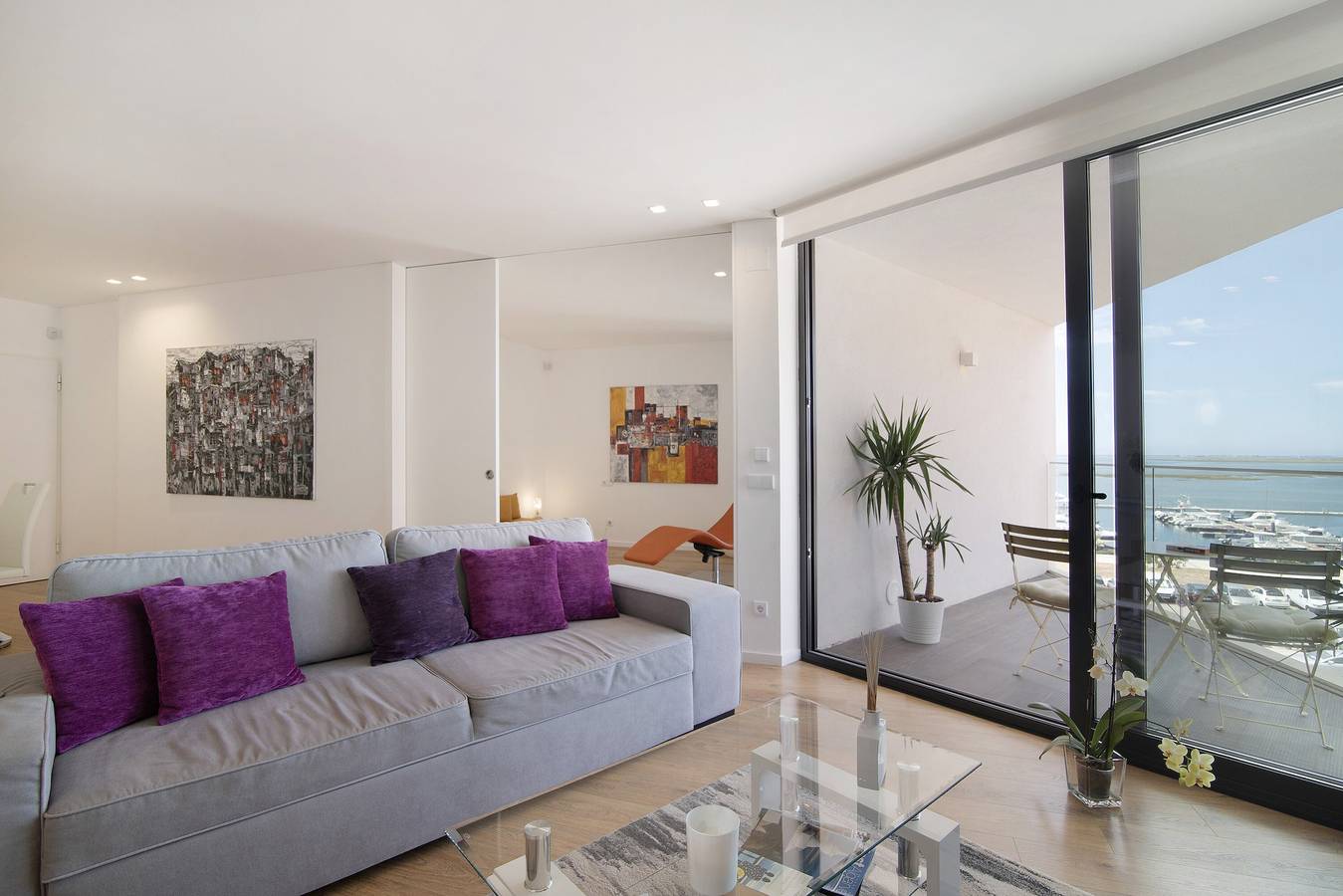 Apartamento inteiro, Apartamento "Mare Nostrum" com vista para o mar, piscina partilhada e Wi-Fi in Olhão (Portugal), Ria Formosa