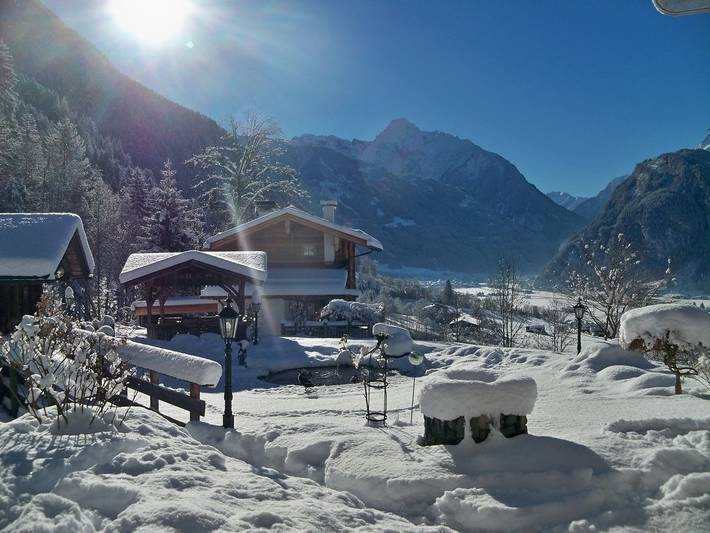 Ferienhaus für 2 Personen, mit Garten und Ausblick sowie Terrasse und Sauna, mit Haustier im Zillertal - 3
