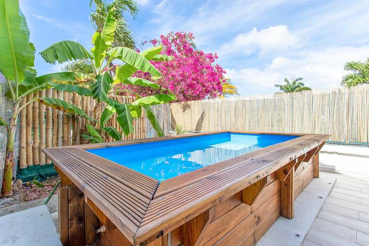 Location de vacances pour 6 personnes, avec terrasse ainsi que piscine et jardin dans Golf international de Saint François - 2