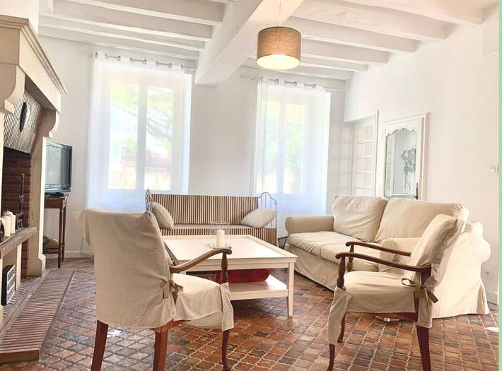 Location de vacances pour 4 personnes, avec jardin et vue à Thésée - 3