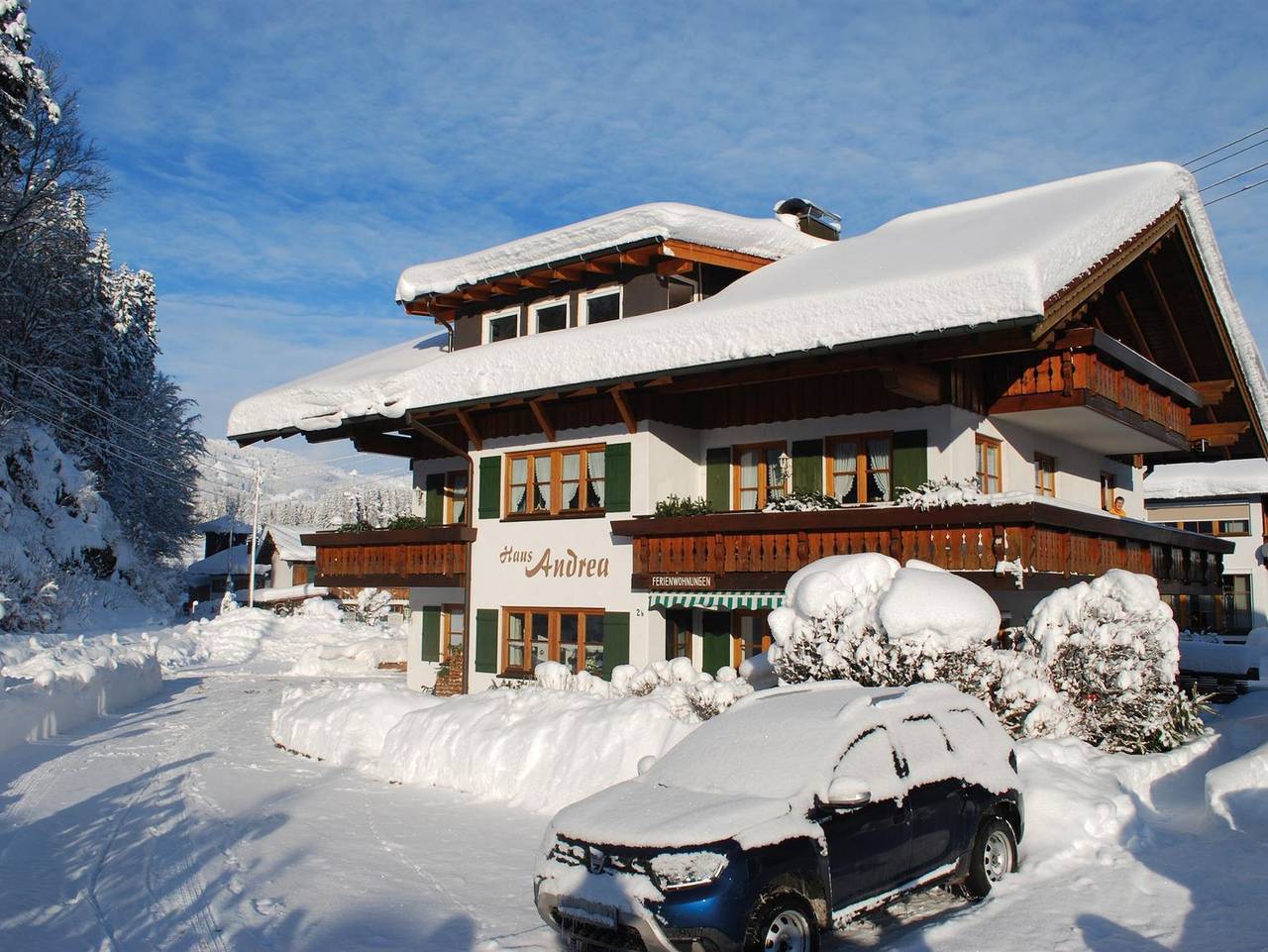Ganze Ferienwohnung, Haus Andrea - Ferienwohnung 2 in Langenwang, Fischen
