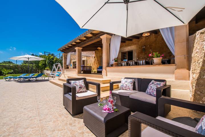 Finca für 8 Personen, mit Garten und Terrasse auf Mallorca Inselmitte - 4