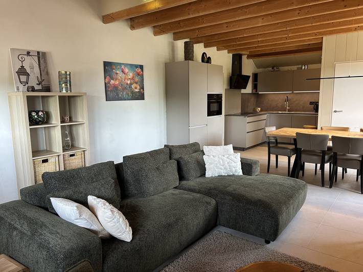 Entire apartment, Charming 7-person apartment with covered terrace in Mechelen in Limburg (Netherlands)