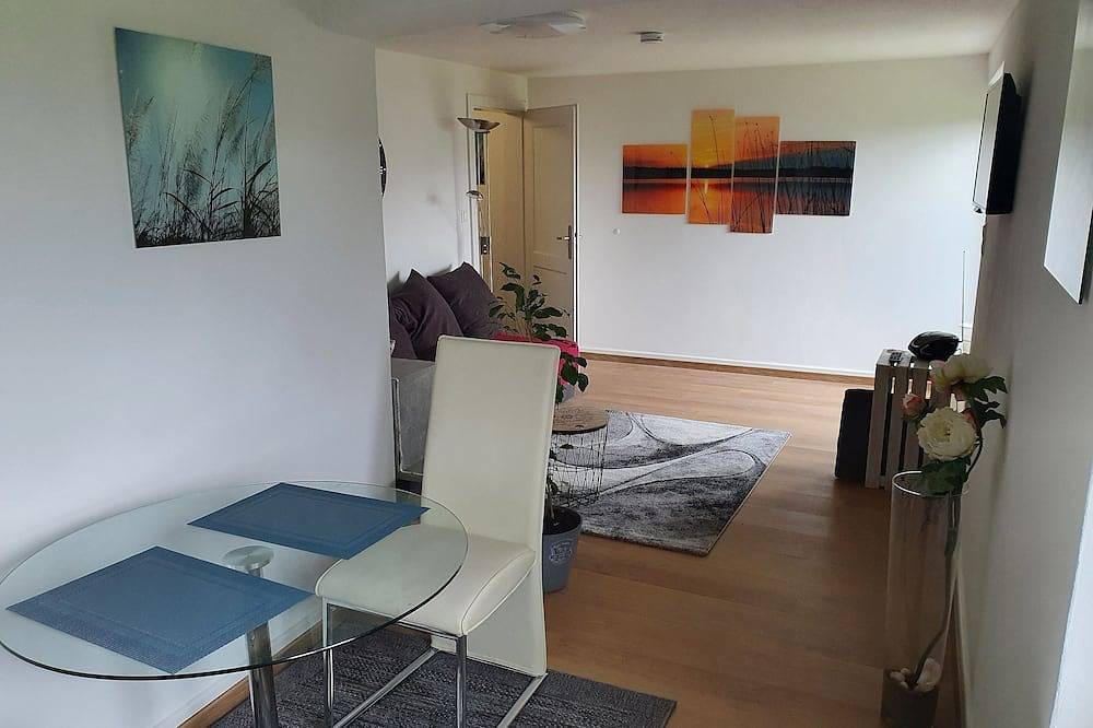 Ganze Wohnung, Souterrain Ferienwohnung, 50qm, 1 Schlafnische, 1 Schlafcouch. 1-2 Personen in Öhningen, Untersee