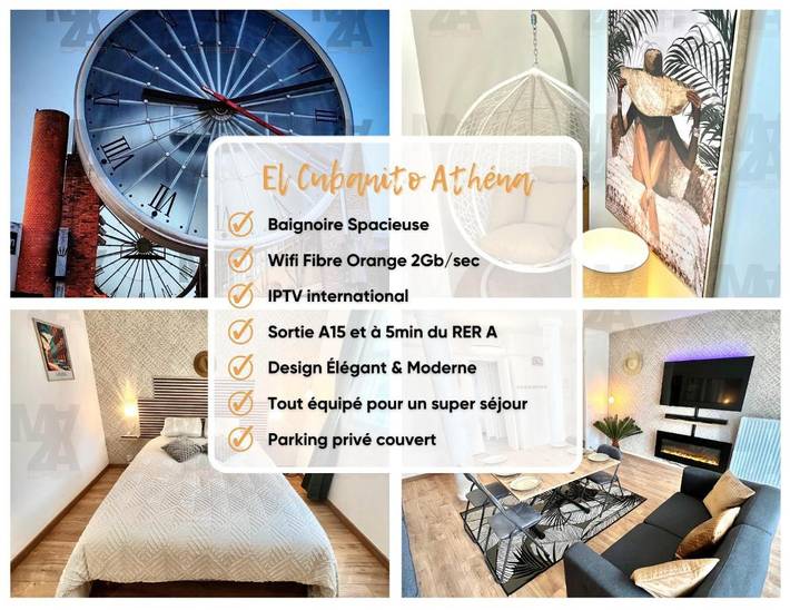 Gîte pour 8 personnes, avec vue, animaux acceptés à Cergy - 3