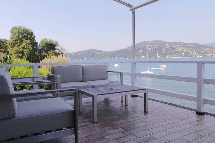 Villa für 6 Personen, mit Meerblick und Garten sowie Seeblick, mit Haustier am Lago Maggiore