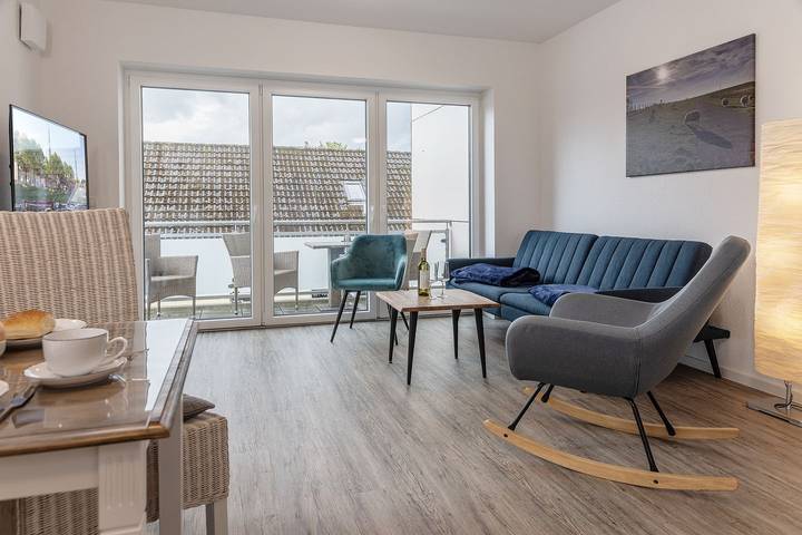 Ferienwohnung für 5 Personen, mit Balkon in Carolinensiel
