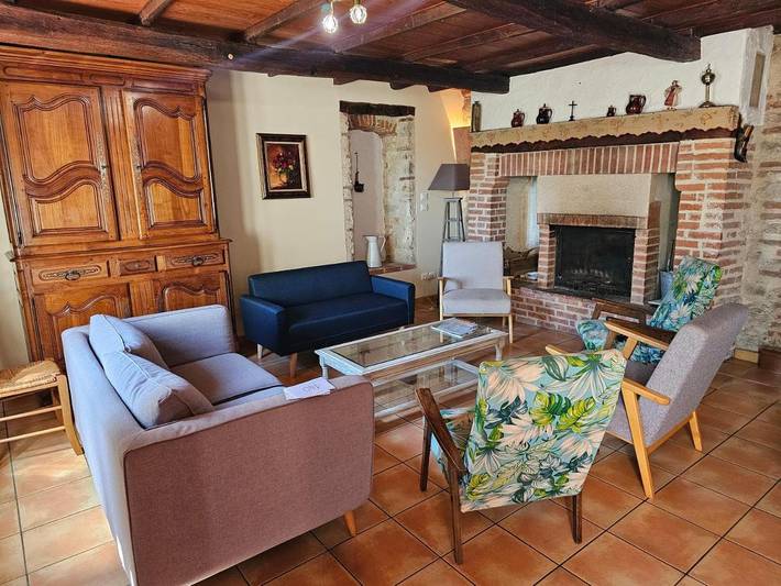 Location de vacances pour 8 personnes, avec vue et jardin à Labastide-de-Lévis - 2