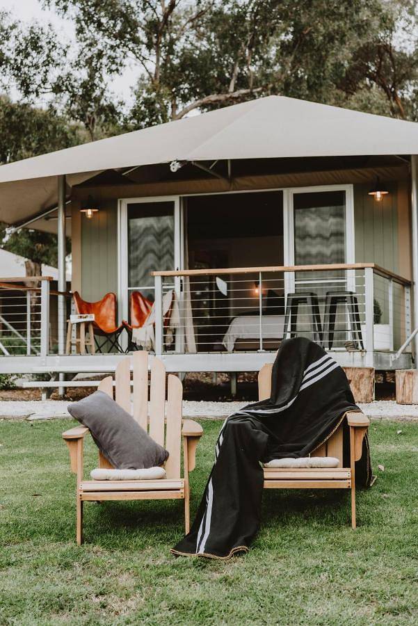 Camping für 2 Personen, mit Ausblick und Garten sowie Seeblick in New South Wales